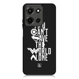 JL You Cant Save The World Alone Motorola Moto G 5G 2025 Case OV1461