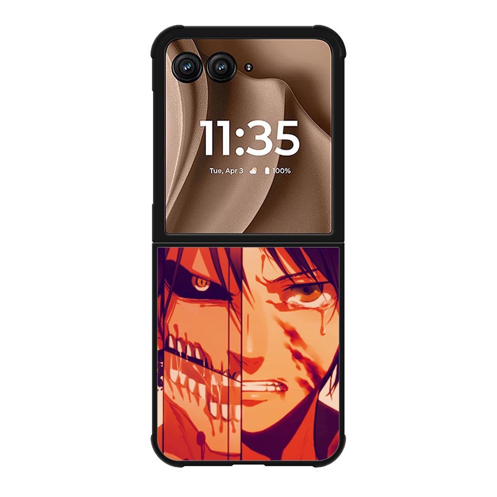 Attack on Titan Eren Motorola Moto RAZR Plus 2025 Case OV1464