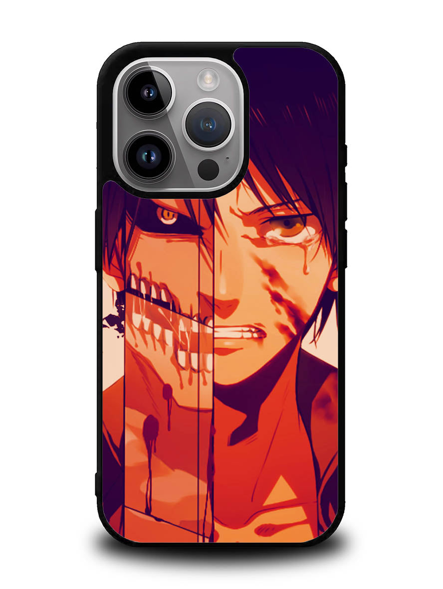 Attack on Titan Eren iPhone 14 Pro Max Case QC1464