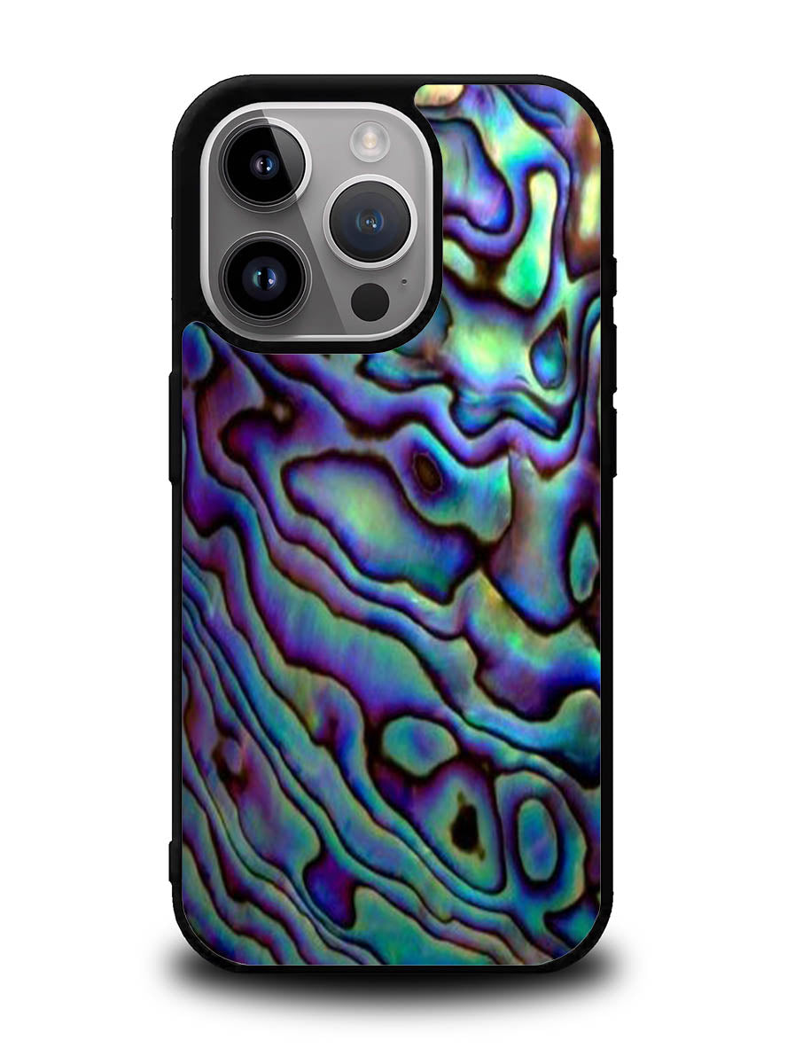 Abalone Abstract iPhone 14 Pro Max Case QC7543