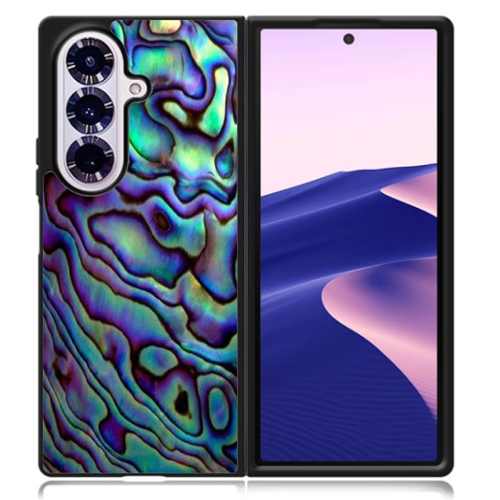 Abalone Abstract Samsung Galaxy Z Fold 7 Case OV7543