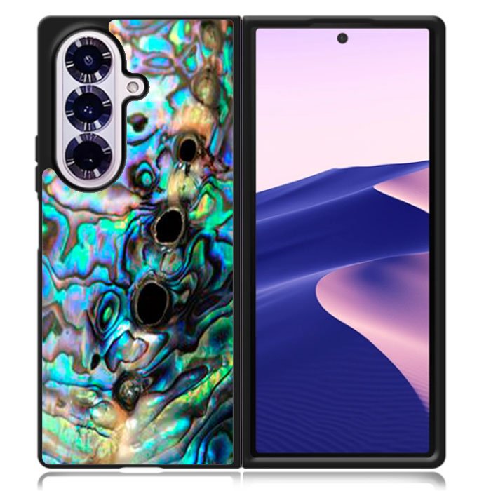 Abalone Texture Samsung Galaxy Z Fold 7 Case OV7547
