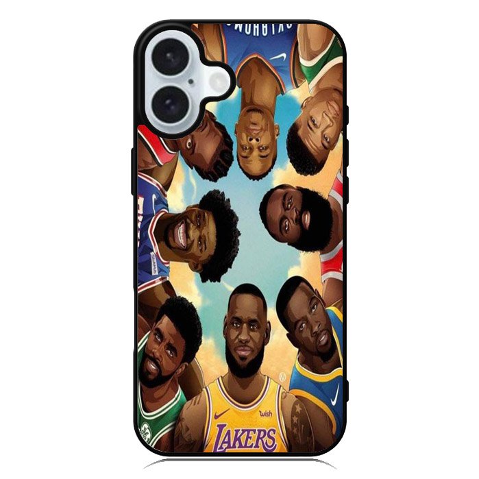 All Legend of NBA iPhone 16 Case QC7549