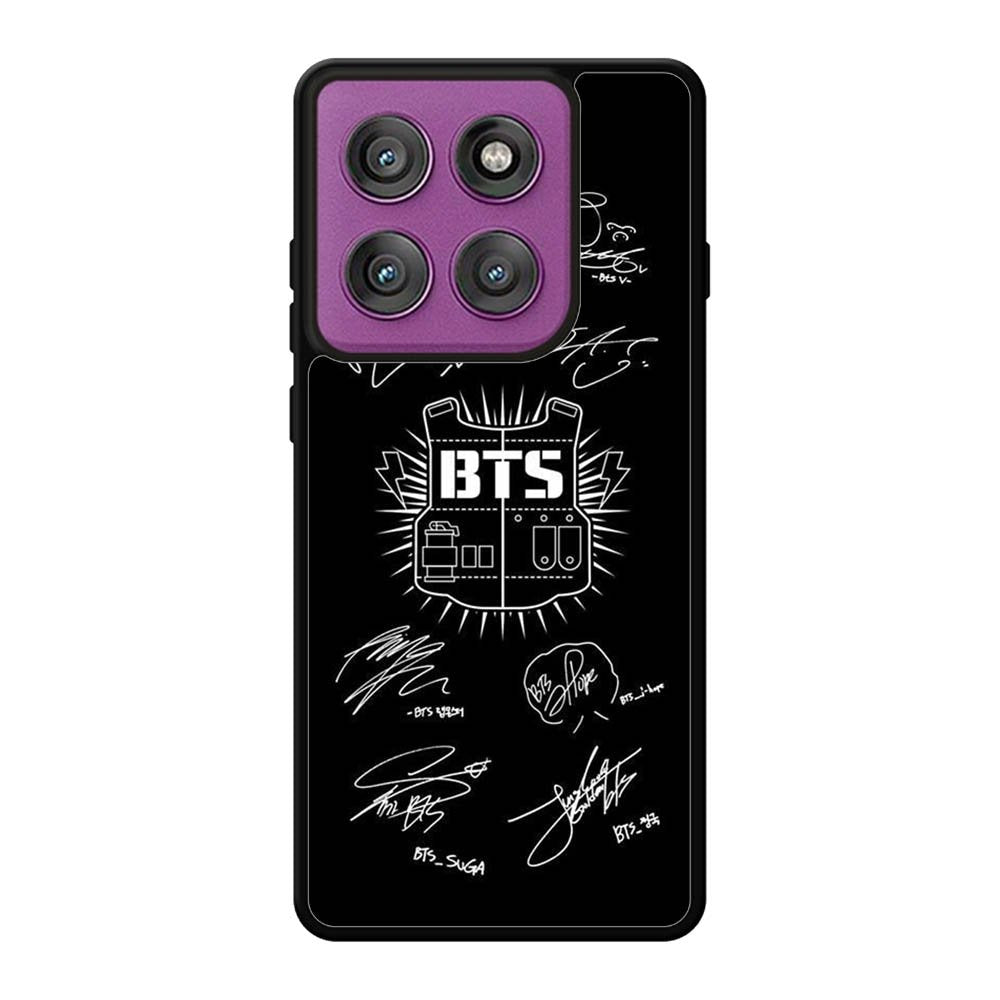 Bangtan Boys Bts Signature Motorola Moto Edge 60 Pro Case QC7552