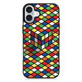 Rubiks Cube iPhone 16 Plus Case QC7679