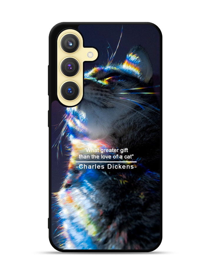Aesthetic Cat Samsung Galaxy S24 5G Case OV7592