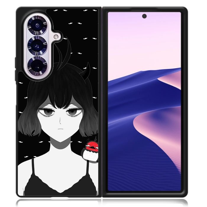 Nero Secre Black Clover Samsung Galaxy Z Fold 7 Case OV1471