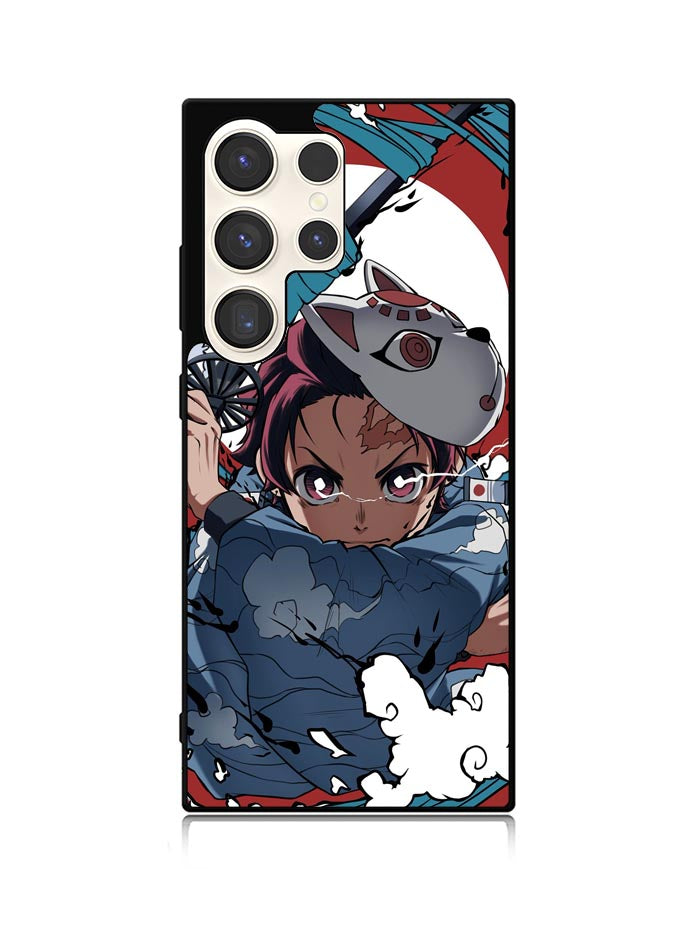 Tanjiro Kimetsu No Yaiba Samsung Galaxy S23 Ultra 5G Case QC1475