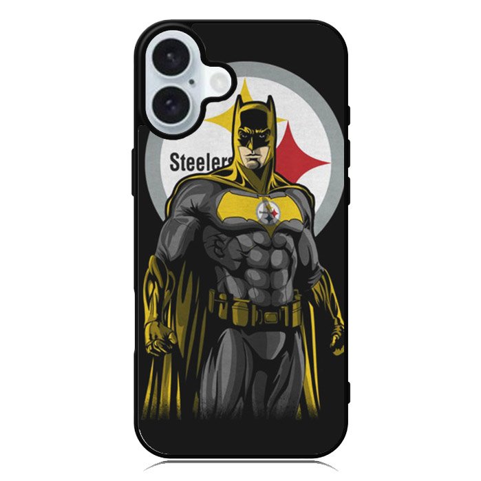 Batman Steellers iPhone 16 Plus Case QC7594