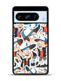Gravity Falls Pattern Google Pixel 8 Pro Case QC7625