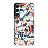 Gravity Falls Pattern Samsung Galaxy A16 Case OV7625