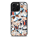 Gravity Falls Pattern iPhone 16 Pro Case OV7625