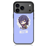 Giyu Chibi iPhone 17 Pro Case OV7480