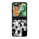 Todoroki Black and White Motorola Moto RAZR 2025 Case OV7534