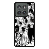 Todoroki Black and White Motorola Moto Edge 2025 Case QC7534