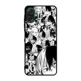 Todoroki Black and White Samsung Galaxy A07 Case QC7534