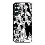 Todoroki Black and White Samsung Galaxy A16 Case OV7534