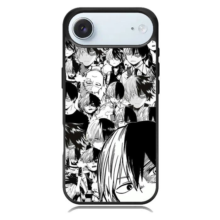 Todoroki Black and White iPhone 17 Air Case OV7534