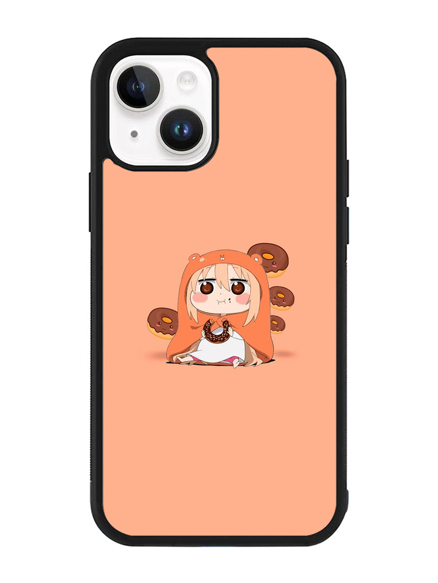 Umaru Chan Donut iPhone 14 Plus Case QC7535