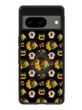 Chicago Blackhawks Pattern Google Pixel 8A Case QC7420