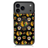Chicago Blackhawks Pattern iPhone 17 Pro Case OV7420