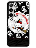 Hello Halloween Kitty Samsung Galaxy S24 5G Case