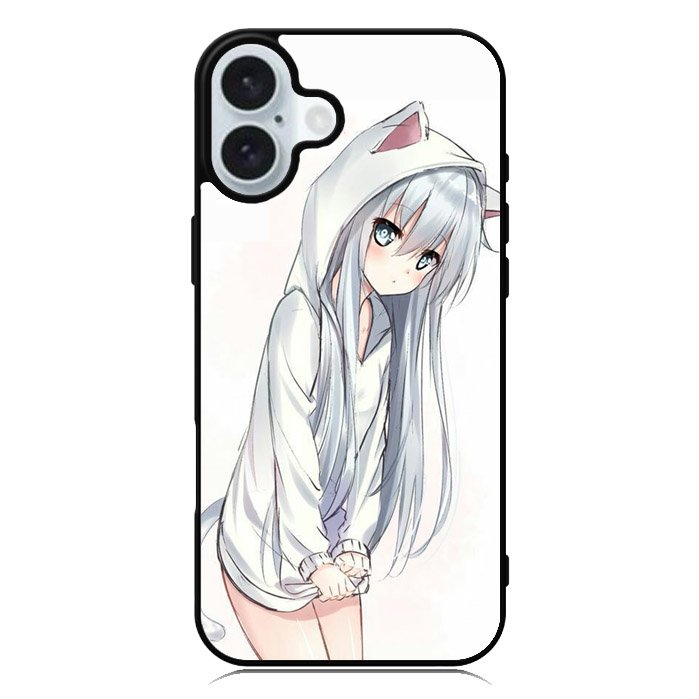 Anime Girl Sketch iPhone 16 Case QC9638