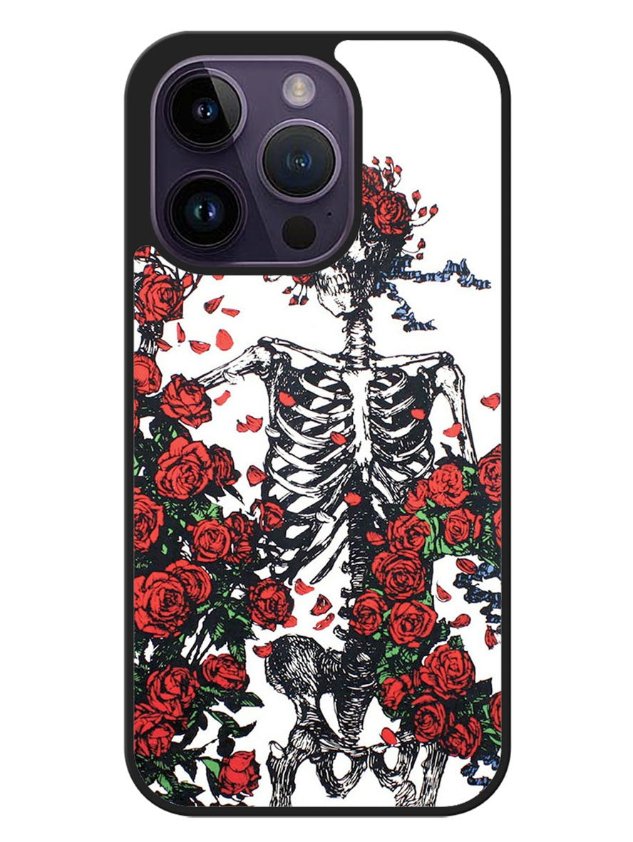 Grateful Dead Bones And Roses iPhone 14 Pro Max Case