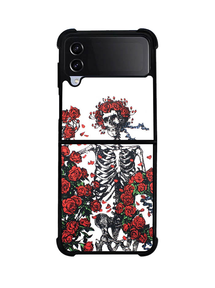 Grateful Dead Bones And Roses Samsung Galaxy Z Flip 4 5G 2022 Case