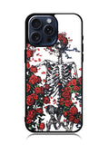 Grateful Dead Bones And Roses iPhone 15 Pro Max Case