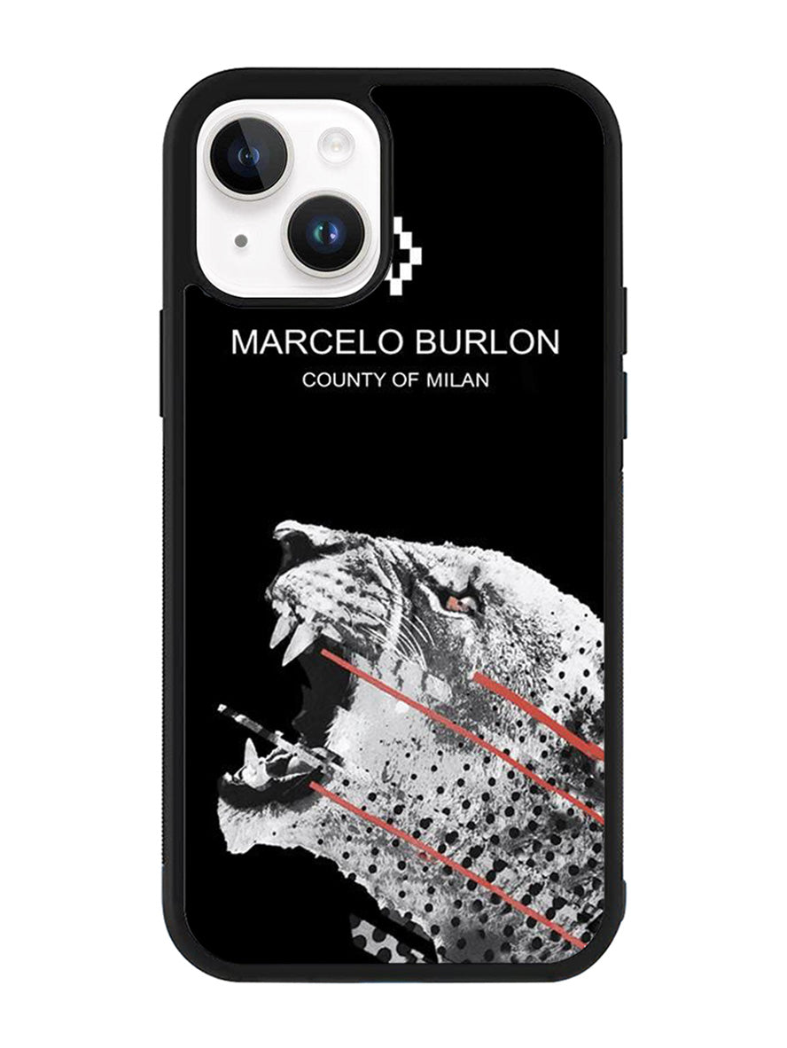 Marcelo Burlon Tiger iPhone 15 Plus Case OV9634