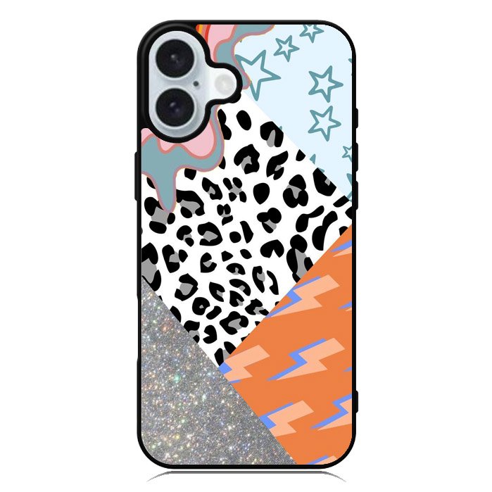 Pattern Abstract Ar iPhone 16 Case QC9609