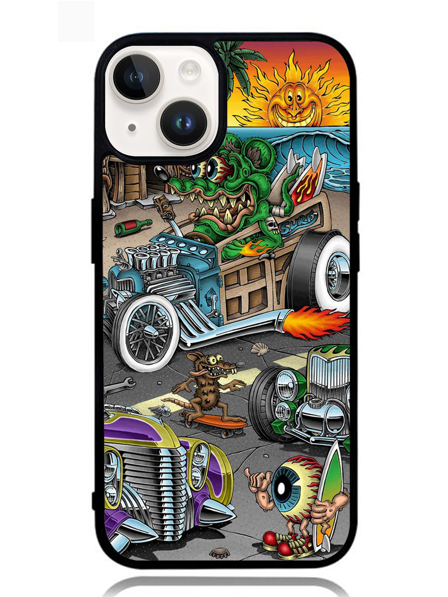 Rat Fink Speedles iPhone 14 Plus Case