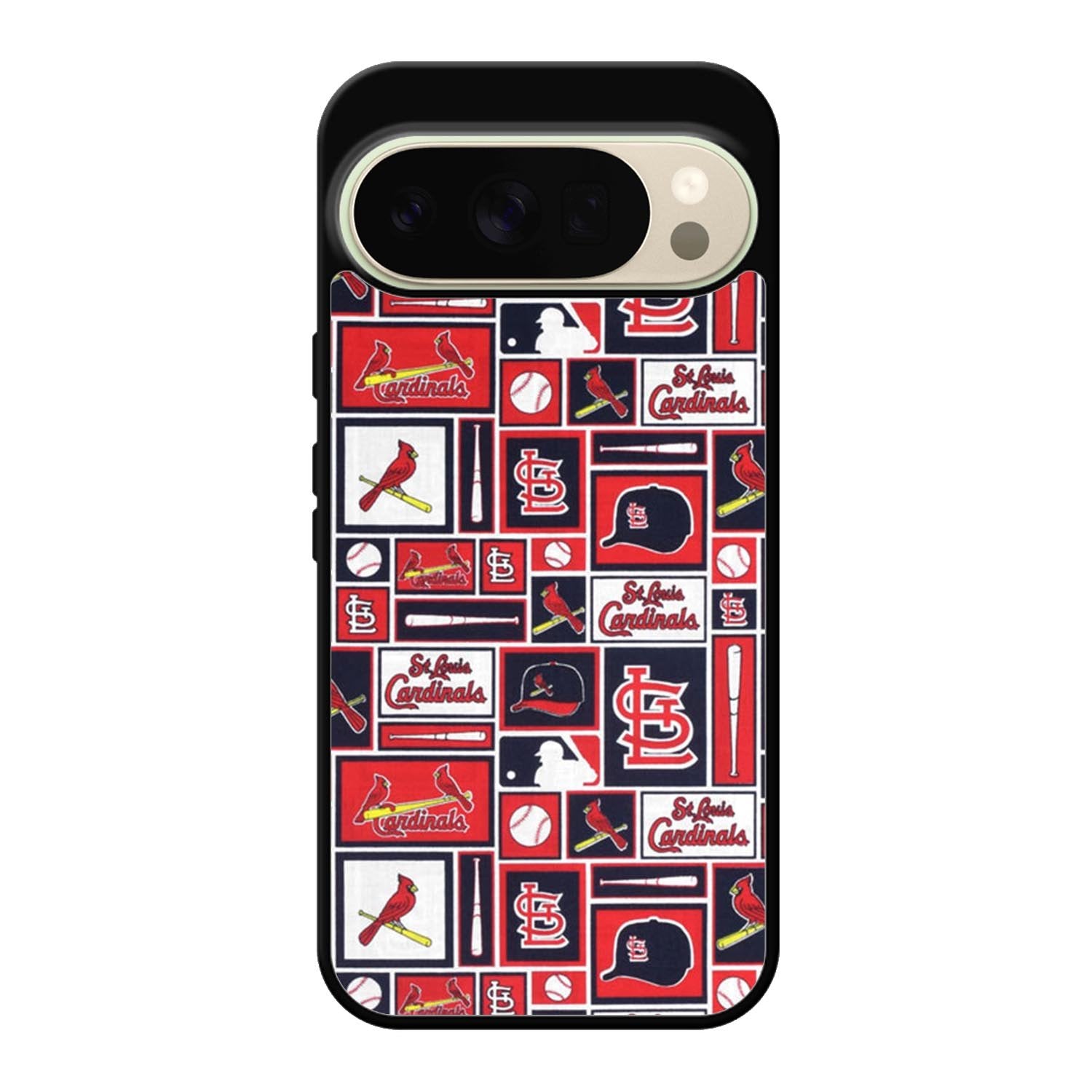 St Louis Cardinals Baseball Doodle Log Google Pixel 10 Pro Case OV9600