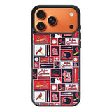 St Louis Cardinals Baseball Doodle Log iPhone 17 Pro Case OV9600