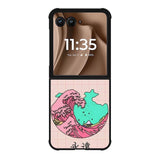 Aesthetic Japanese Motorola Moto RAZR Plus 2025 Case OV9086