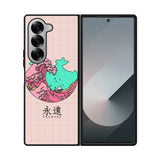Aesthetic Japanese Samsung Galaxy Z Fold 7 5G Case OV9086