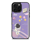 Astronaut Purple iPhone 16 Pro Case OV9083