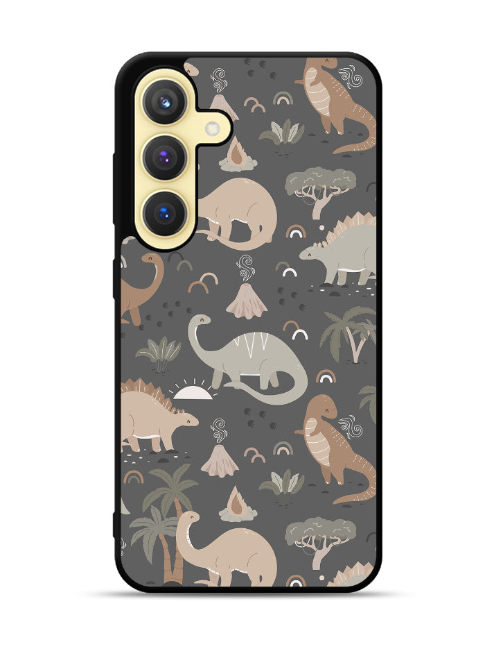 Cute Dinosaurs Samsung Galaxy S25 Plus 5G , Samsung Galaxy S25+ 5G Case