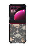 Cute Dinosaurs Motorola Moto Razr Plus 2023 , Moto Razr+ 2023 Case