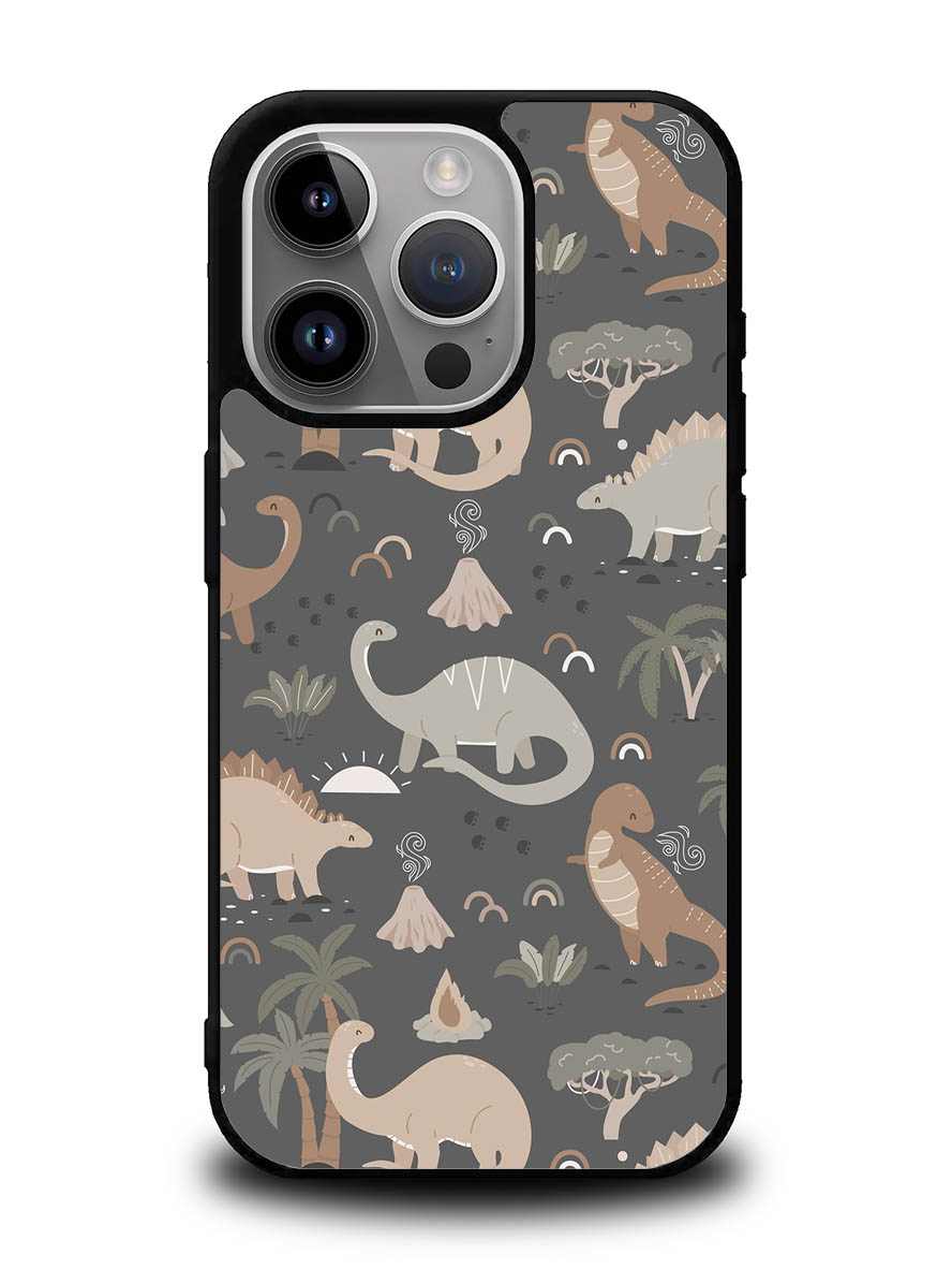 Cute Dinosaurs iPhone 16 Pro Case