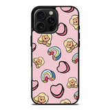Girly Rainbow Pattern iPhone 16 Pro Case OV9070