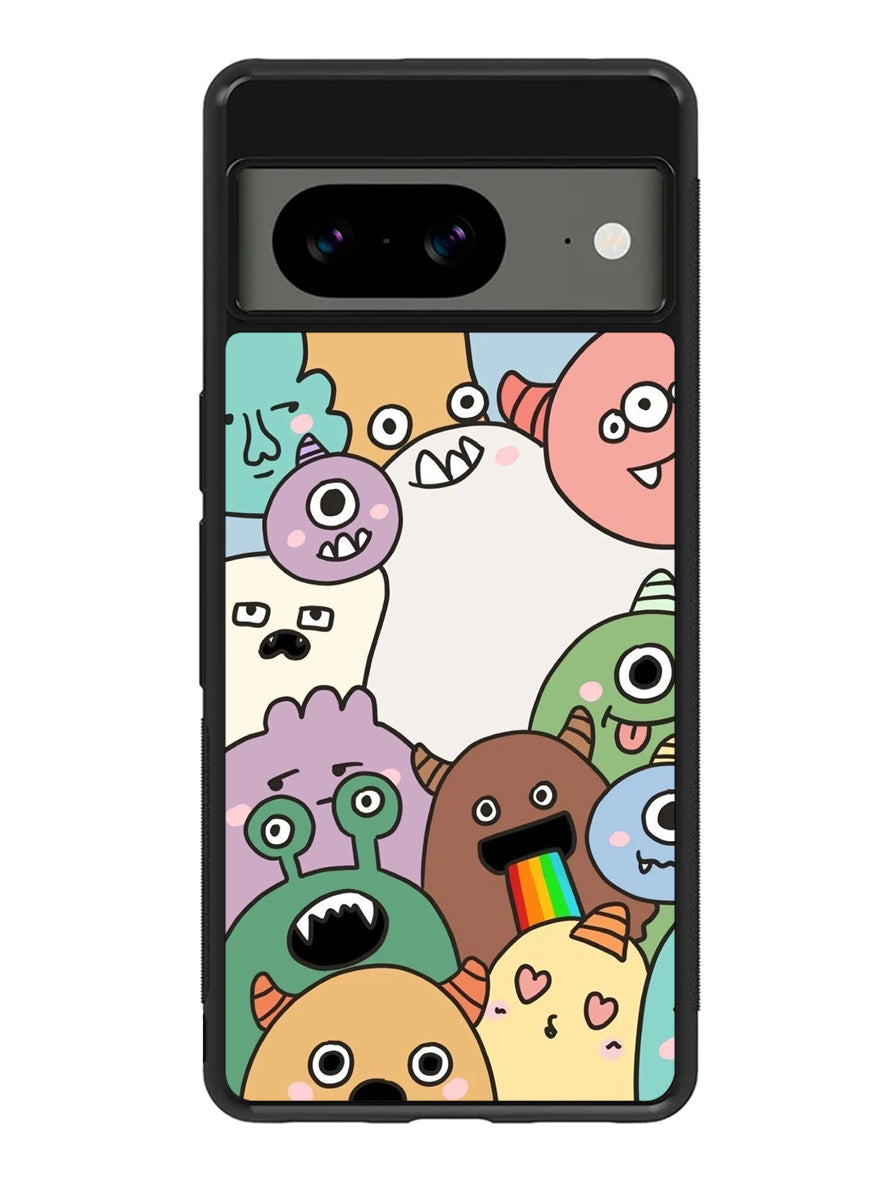 Happy Monster Google Pixel 8 Case QC9066