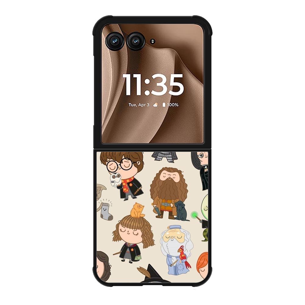 Harry Potter Cartoon Motorola Moto RAZR Plus 2025 Case OV9064