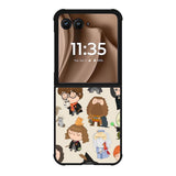 Harry Potter Cartoon Motorola Moto RAZR Plus 2025 Case OV9064