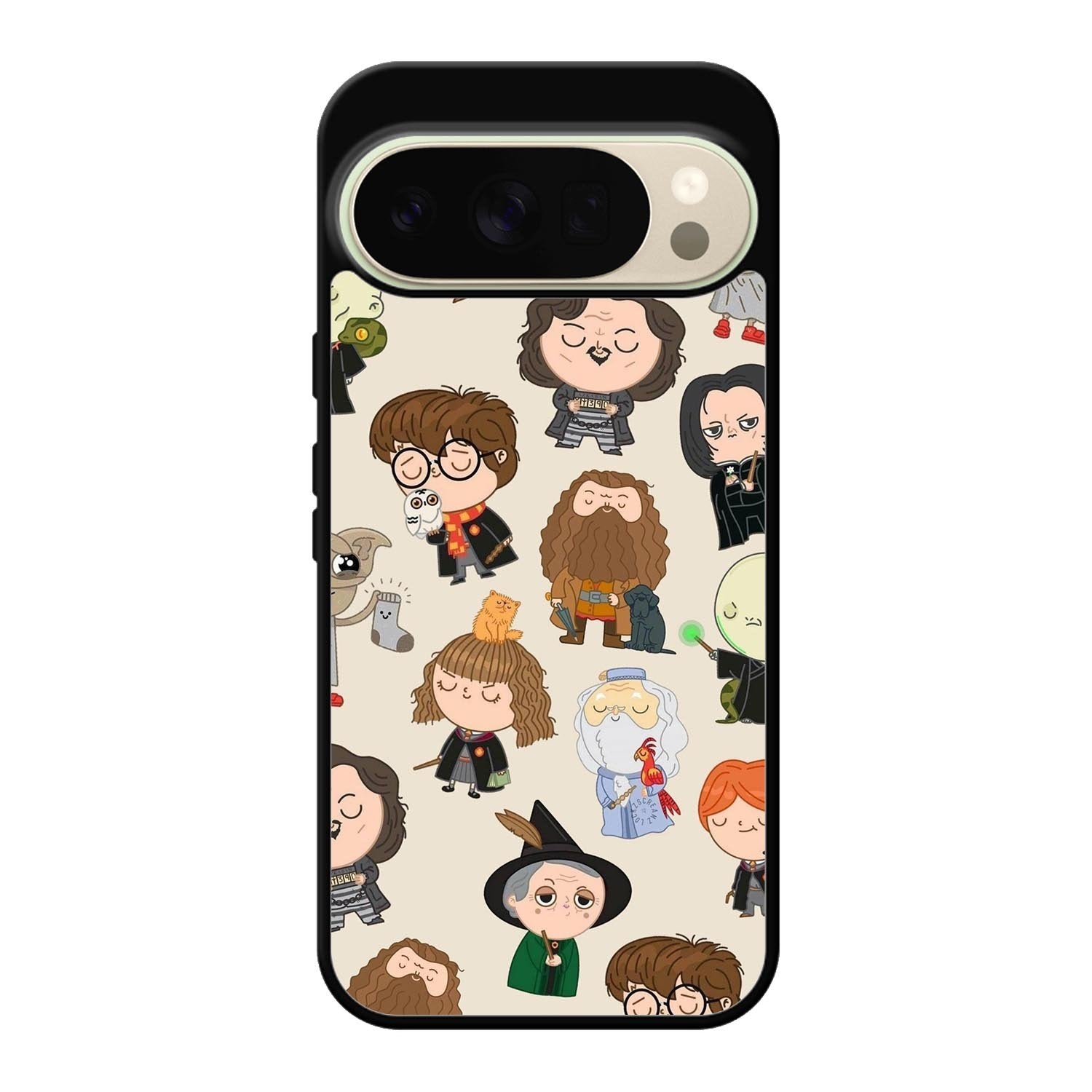Harry Potter Cartoon Google Pixel 10 Pro Case QC9064