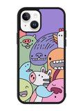 Kawaii Doodle iPhone 15 Case OV9062