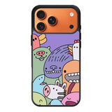 Kawaii Doodle iPhone 17 Pro Case QC9062