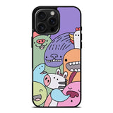 Kawaii Doodle iPhone 16 Pro Case OV9062