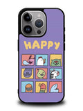 Kawaii Emoji Happy iPhone 16 Pro Max Case QC9061